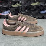 Коричневі шкіряні кросівки Adidas Samba JI2744 ОРИГІНАЛ 100% 39 р