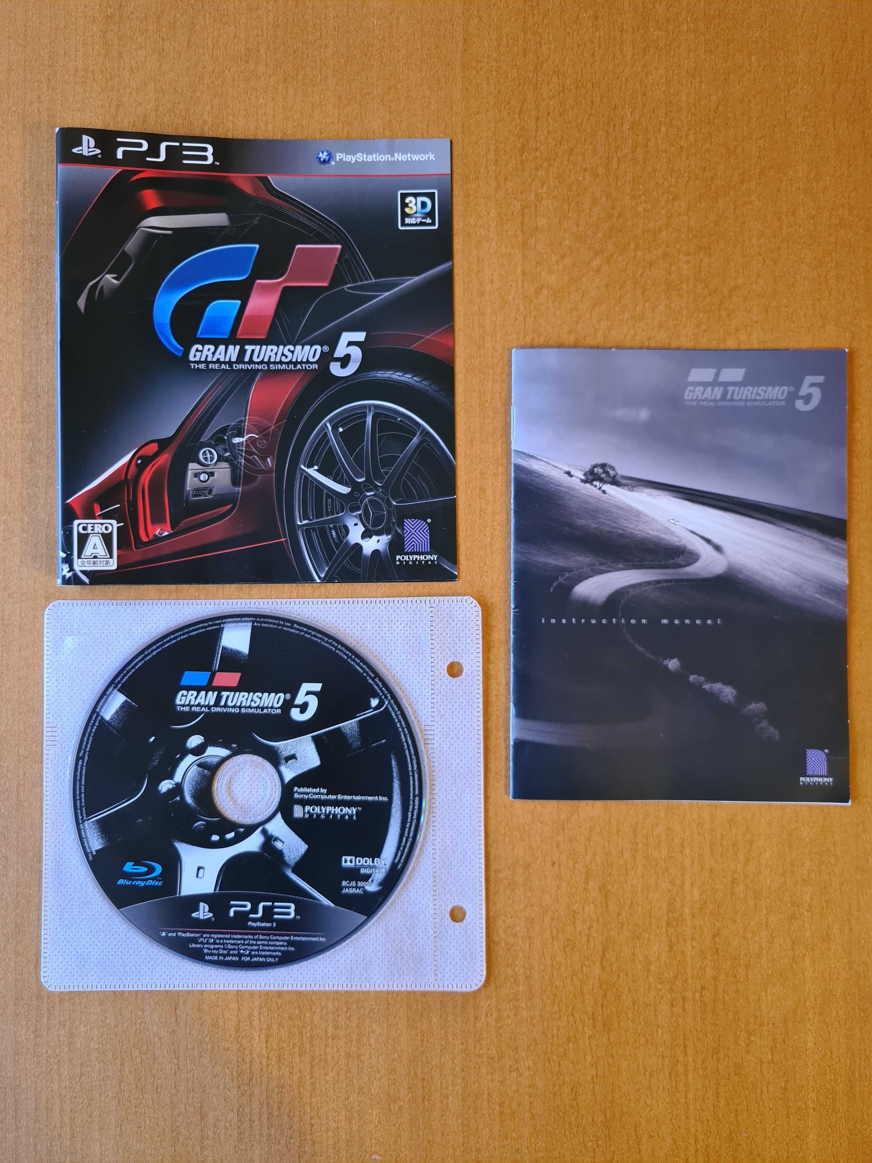 Gry L.A. Noire, Batman Arkham City, Gran Turismo 5 na PS3 w j.jap.