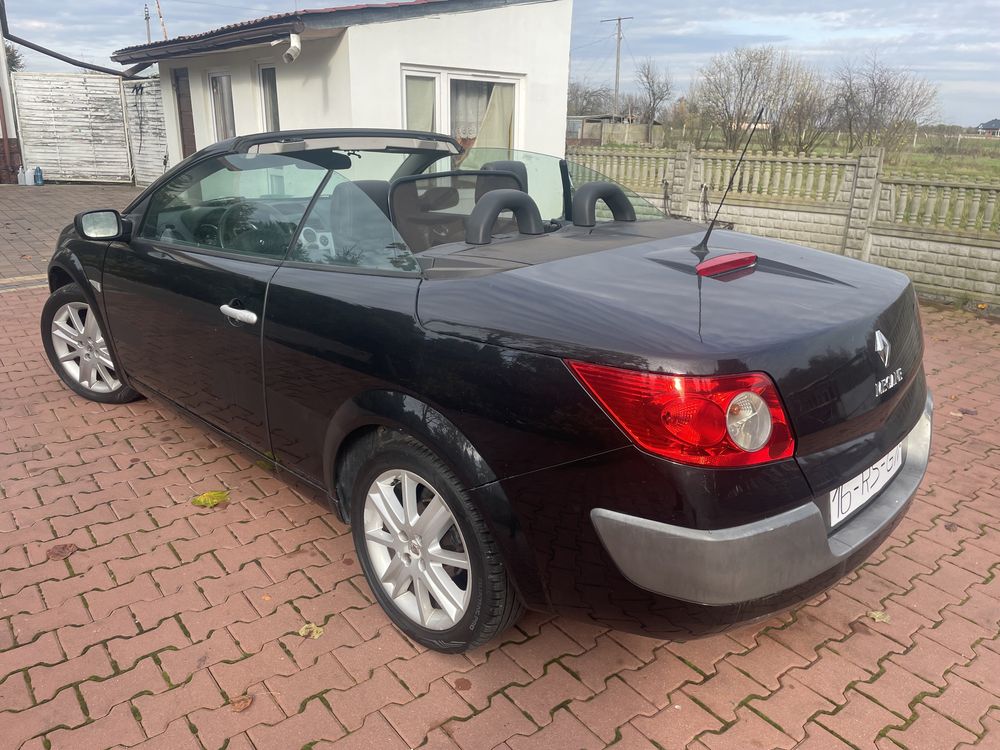 Renault Megane Cabriolet 2.0 benzyna 2005r sprowadzony, sprawna techni