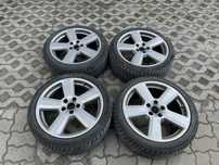 Alufelgi 18” 8J audi RS6 5x112 Ronal z oponami zimowymi Barum