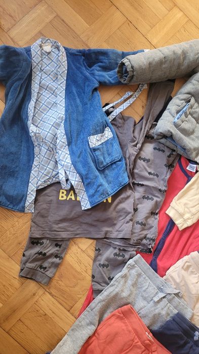 Paka ubranek niemowlęcych chłopiec zestaw komplet 92