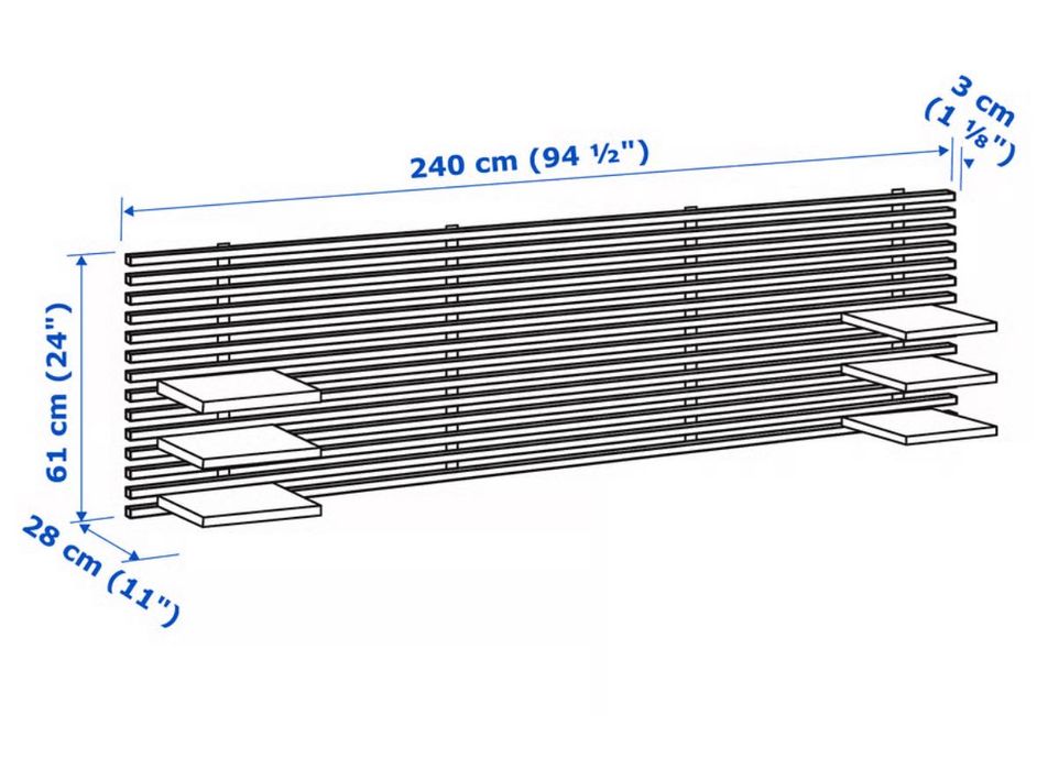 Zagłówek MANDAL Ikea