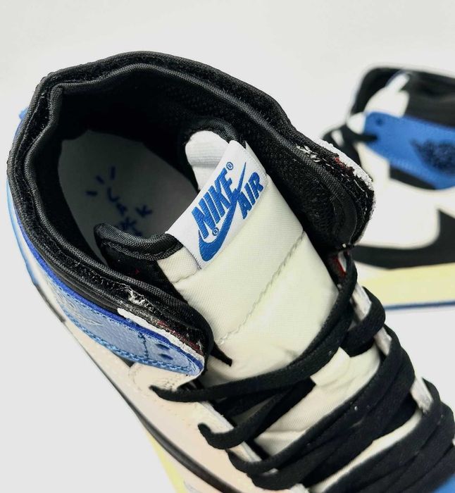 Мужские кроссовки Найк Jordan Nike высокие кожаные