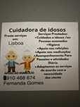 Cuidadora de idosos, particular