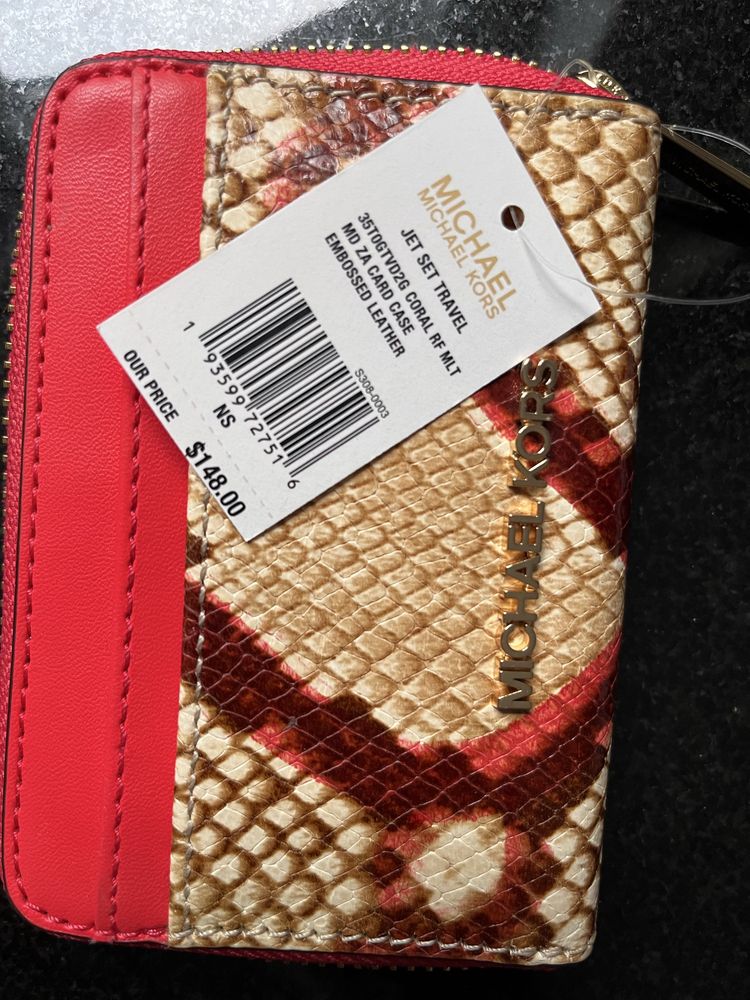 Michael Kors nowy portfel skora