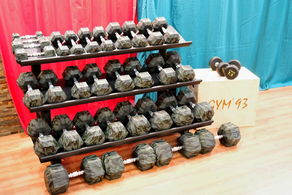 Hantle hex zestaw military do 50 kg trening siłownia NOWE