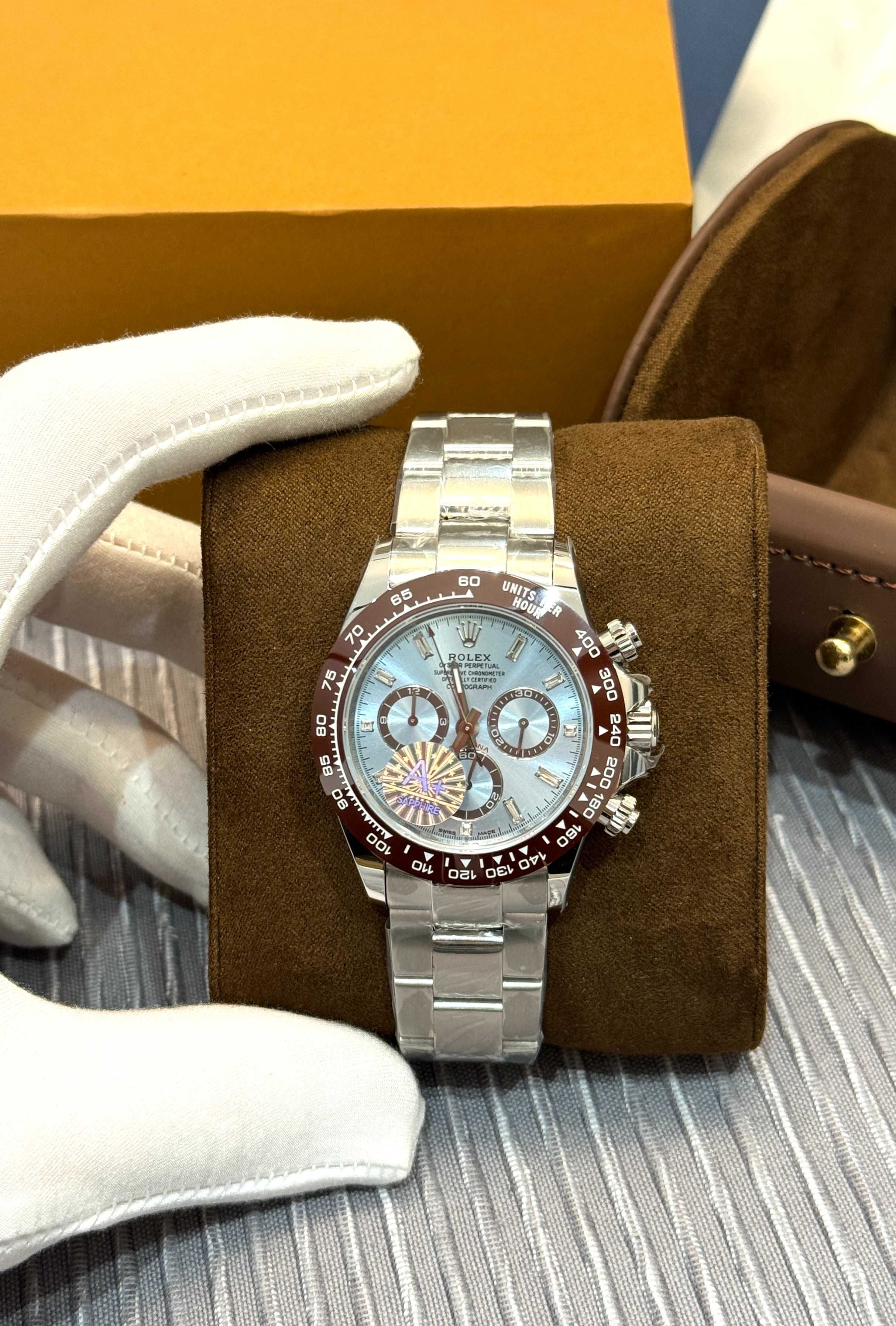 Rolex Daytona Platinum Baguette