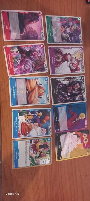 Cartas one piece originais legacy of the master