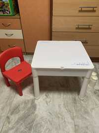 Детский стол трансформер и стул