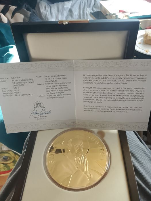 Okazja dla kolekcjonerów  MEDAL