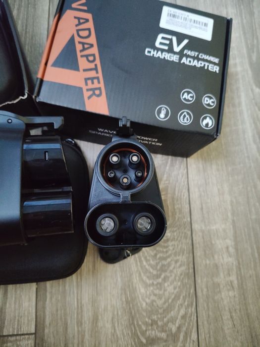 Перехідник Адаптер CCS2 - CCS1 250кВт AC+DC type2-type1 Для авто з США