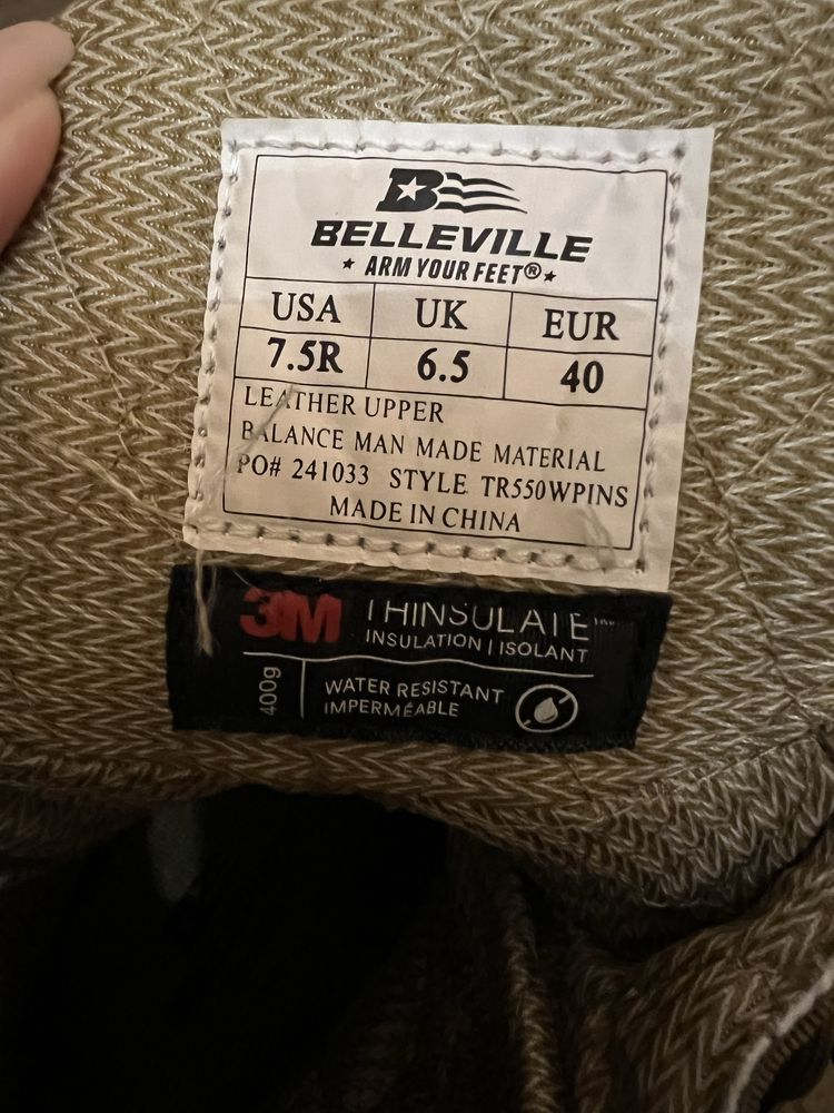 Берці від Belleville