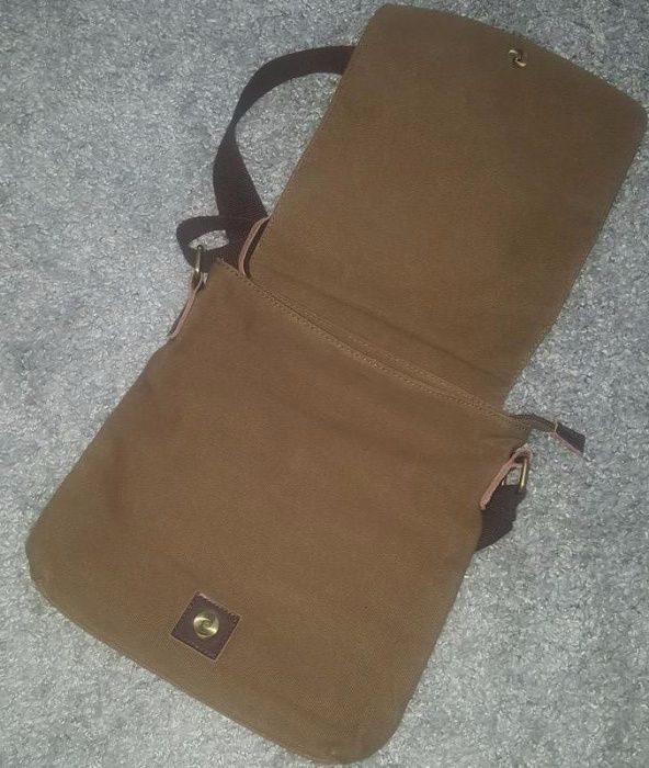 Фирменная,текстильная сумка-планшетка mulfee