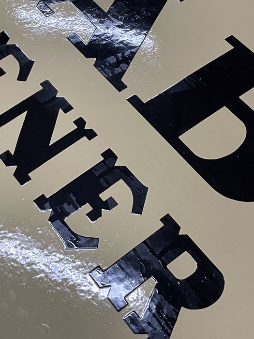 Placa esmaltada Mabor 80x50cm