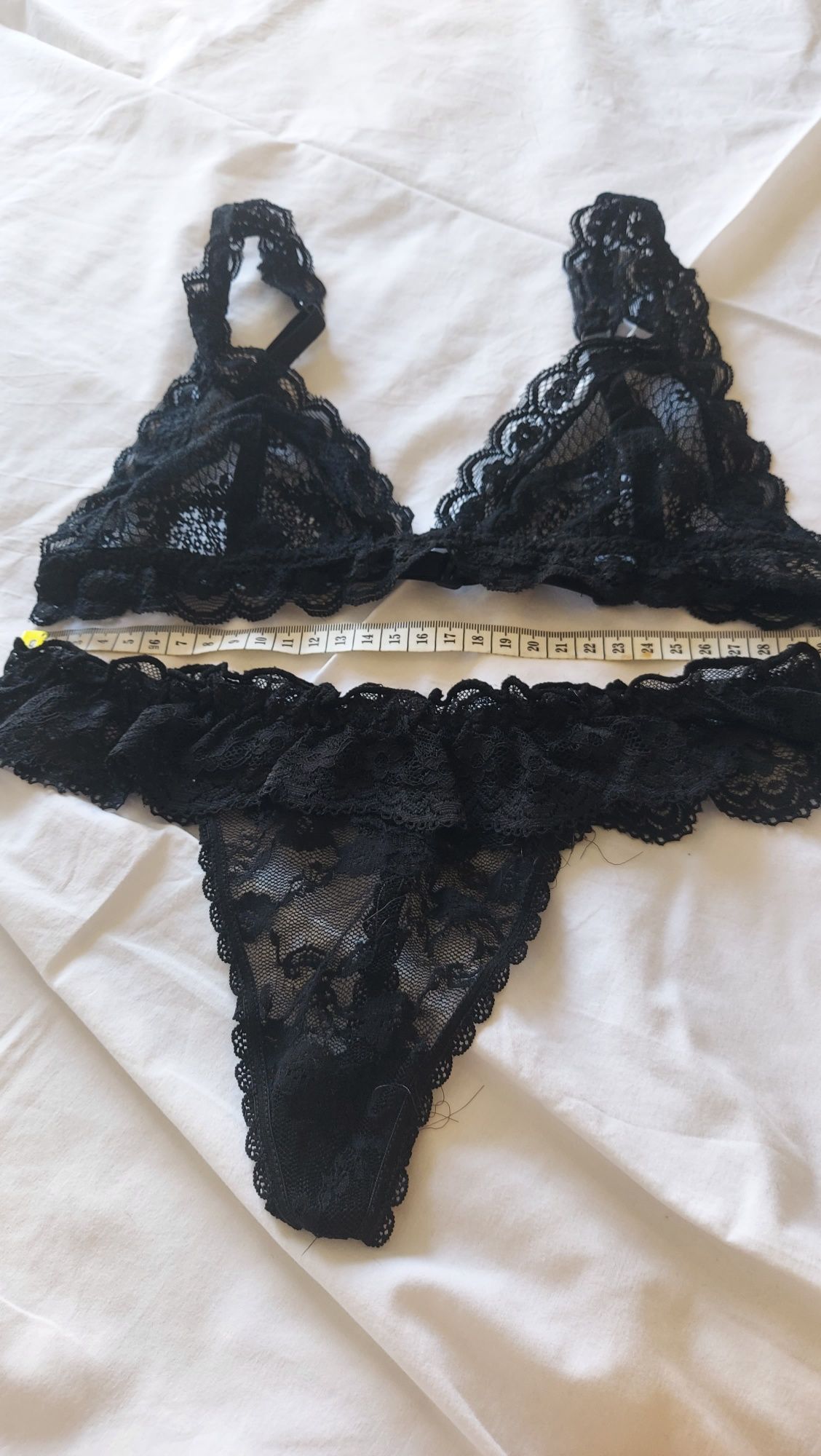 Conjunto preto lingerie