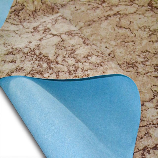 Wykładzina dywanowa domowa brązowa, marmur, wzór 4m