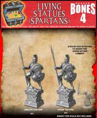 Living Statue Spartan - Reaper Miniatures Bones