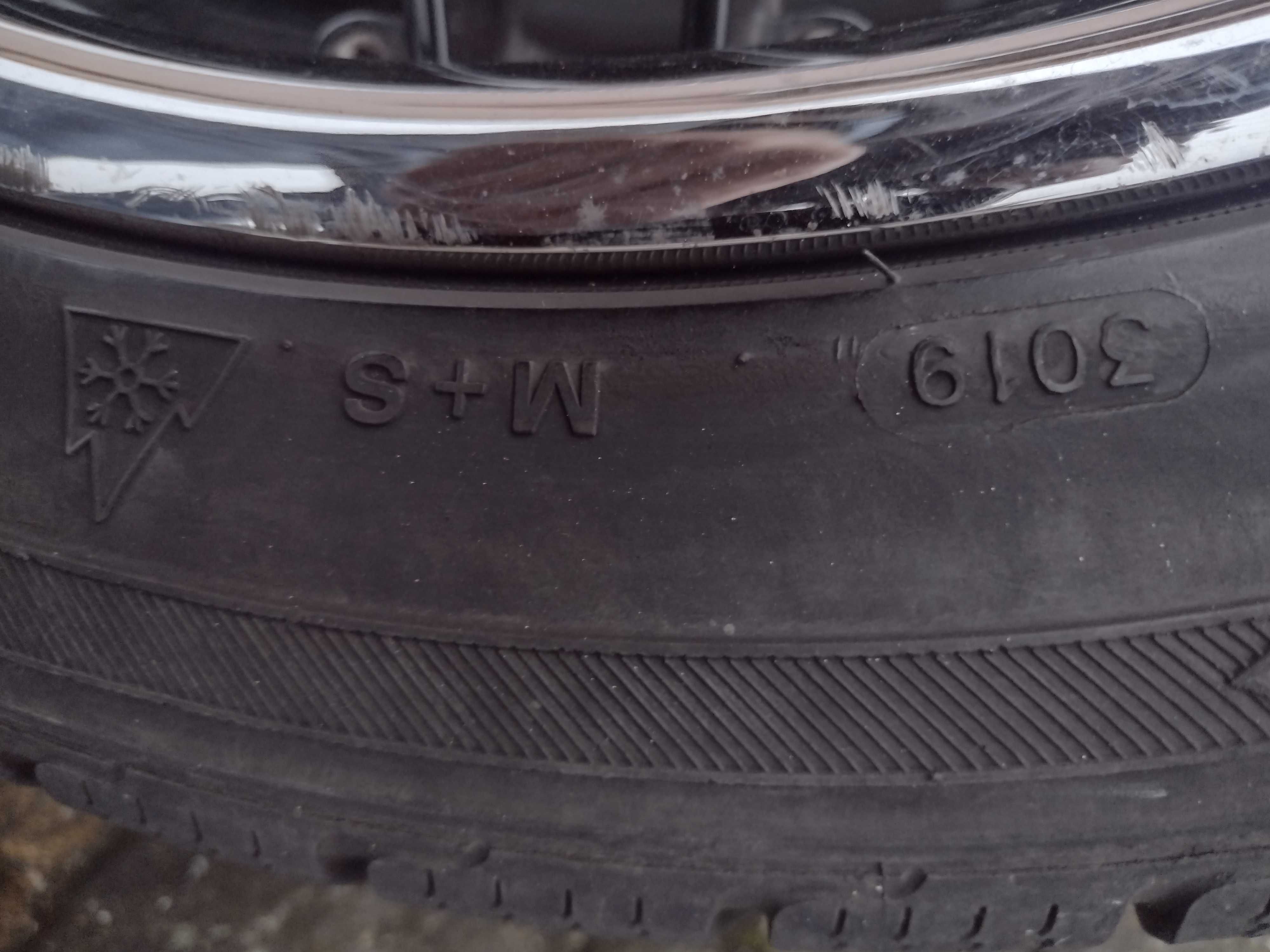 Felgi aluminiowe 5x112 , r 19 do Audi z oponami zimowymi