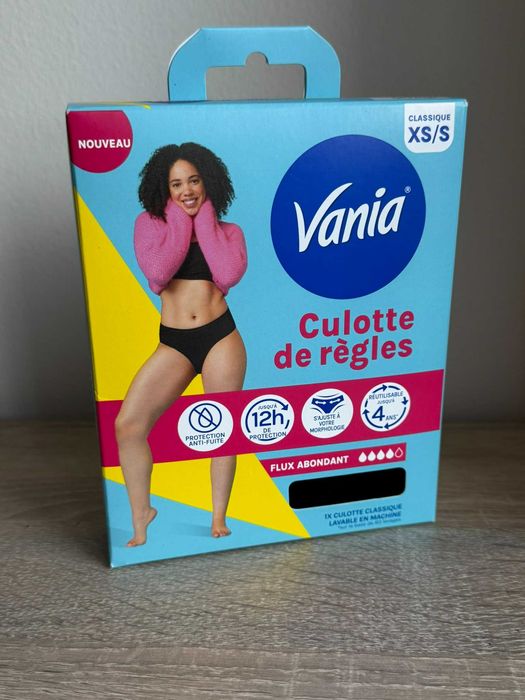 Nowe majtki menstruacyjne/miesiączkowe VANIA XS/S