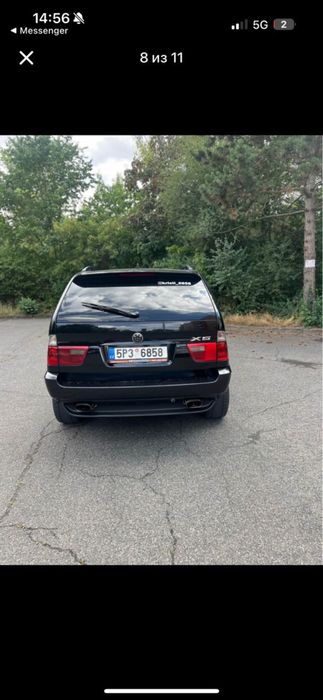 Bmw x5 e53 чорний  на чорному