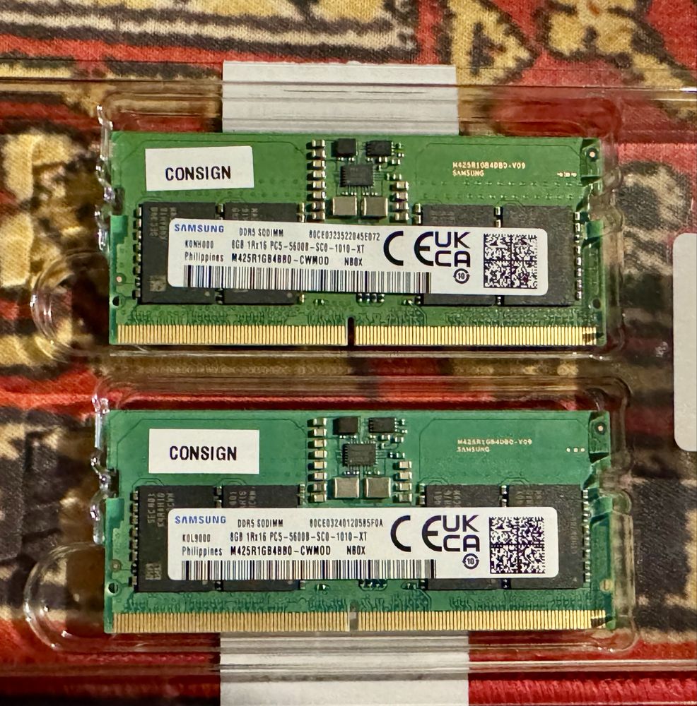 Оперативна пам'ять (2x8 GB) 5600 Samsung DDR5 16 GB M425R1GB4PB0-CWMOD