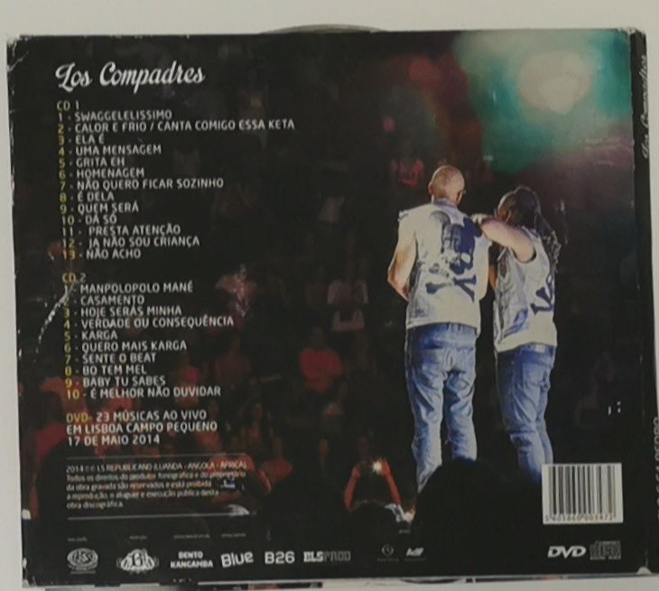 Los Compadres | Ao Vivo Lisboa (2CD+DVD)