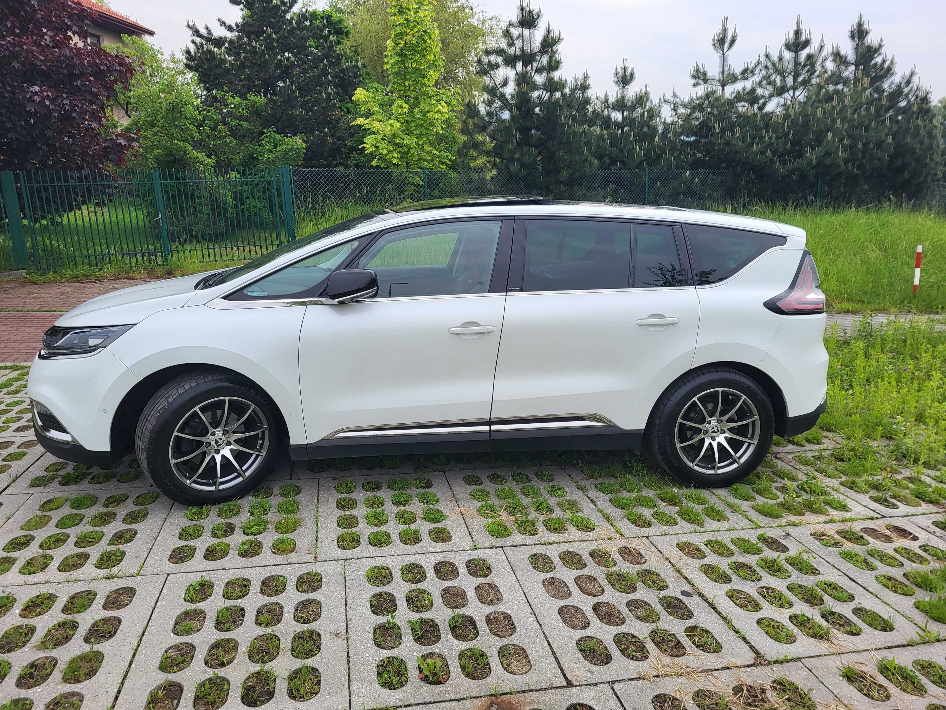 Renault ESPACE 200KM, biała perła, pierwszy właściciel, FV 23%