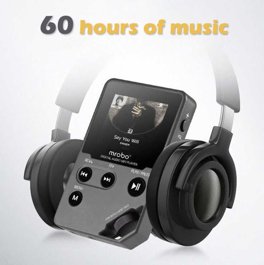 MP3 Плеер Mrobo C5 DSD256 Bluetooth HI FI 8gb (16gb)