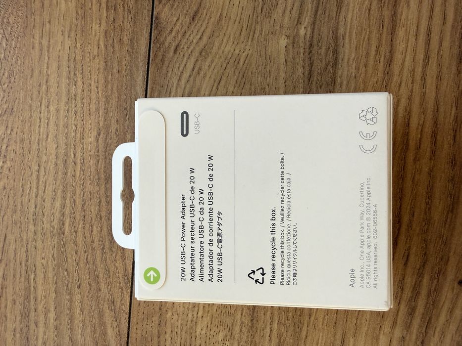 Nowa Oryginalna Ładowarka Apple iPhone 20W