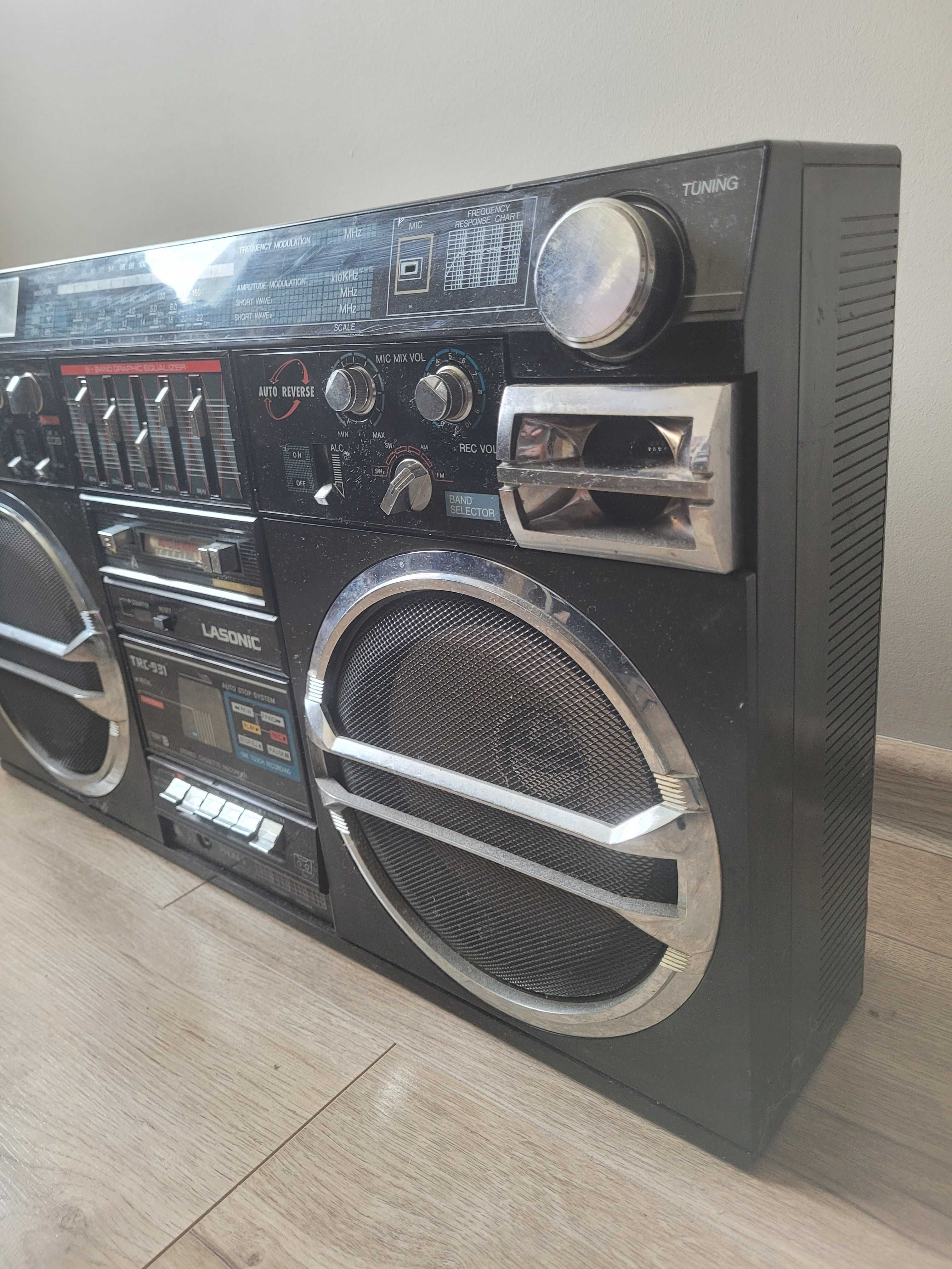 Lasonic TRC-931 Boombox VINTAGE Ghettoblaster