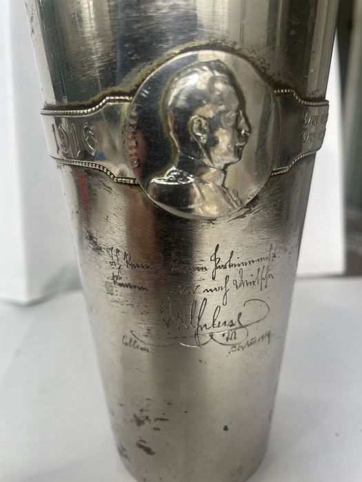 Антикварний військовий кубок  часів першоі світоврі війни