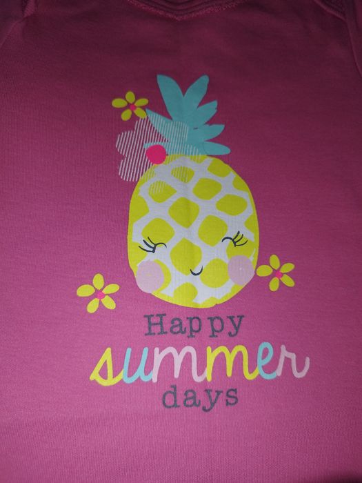 Rampersy, pajace z krótkim rękawem dziewczęce 86 FF