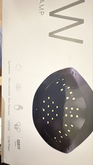 Catalisador De Unhas Led/Uv 2 Em 1  PES E MAOS