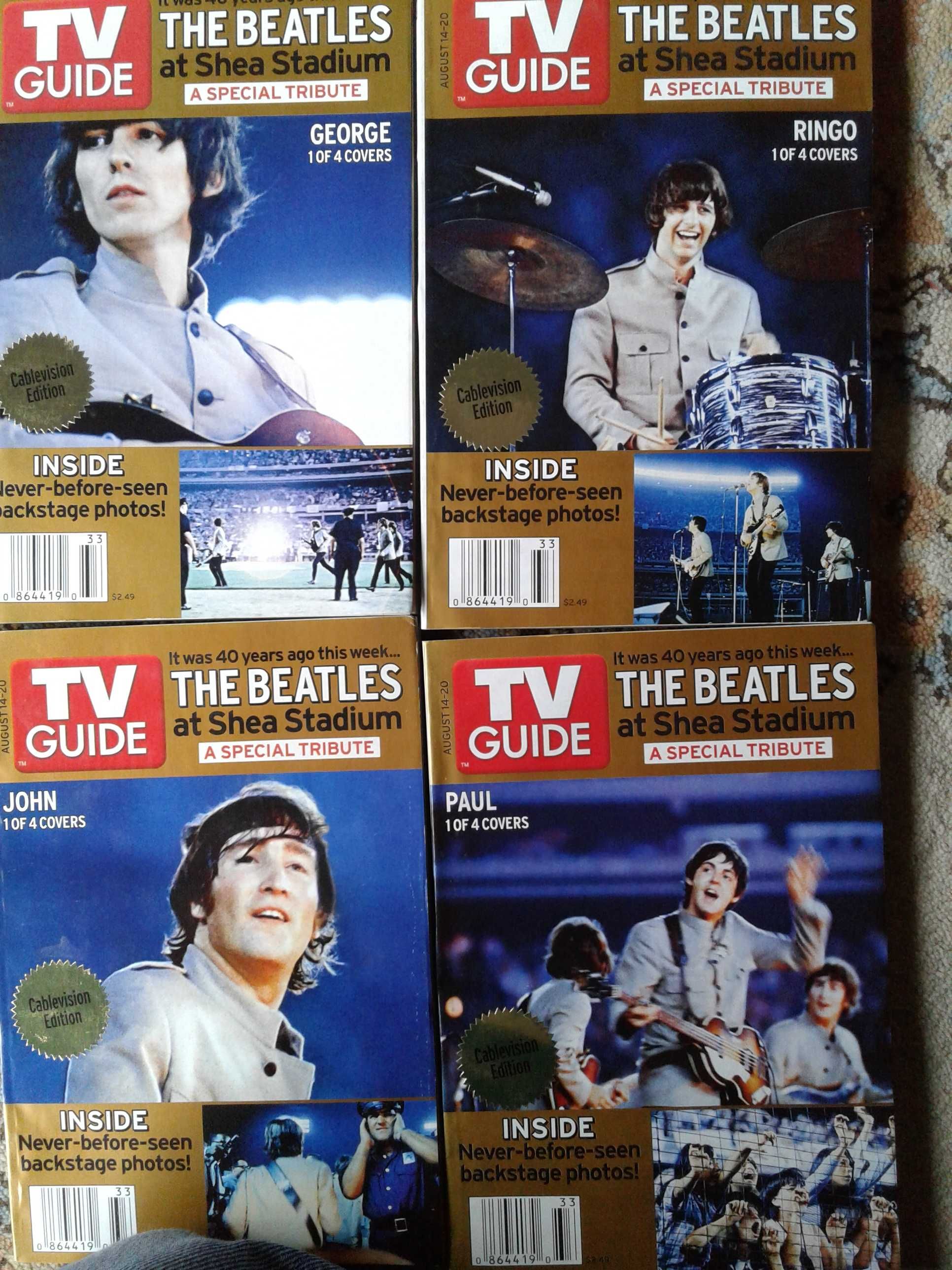 BEATLES  - TV Guia Americanas