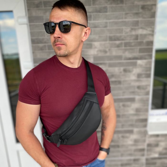 Сумка нагрудна поясна через плече бананка Turtle zeus