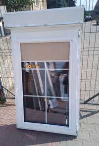 KR HAUS okno dwuskrzydłowe pcv 90x157 używane okna drzwi POZNAŃ