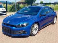 Volkswagen Scirocco 2,O Turbo, niski zawias kubły skóra klimatronik