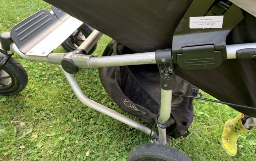 Wózek bliźniaczy obok siebie 2in1 gleboki i spacerówka mountain buggy