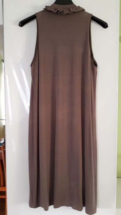 Zestaw 2 tuniki, sukienka, brązowe r. S