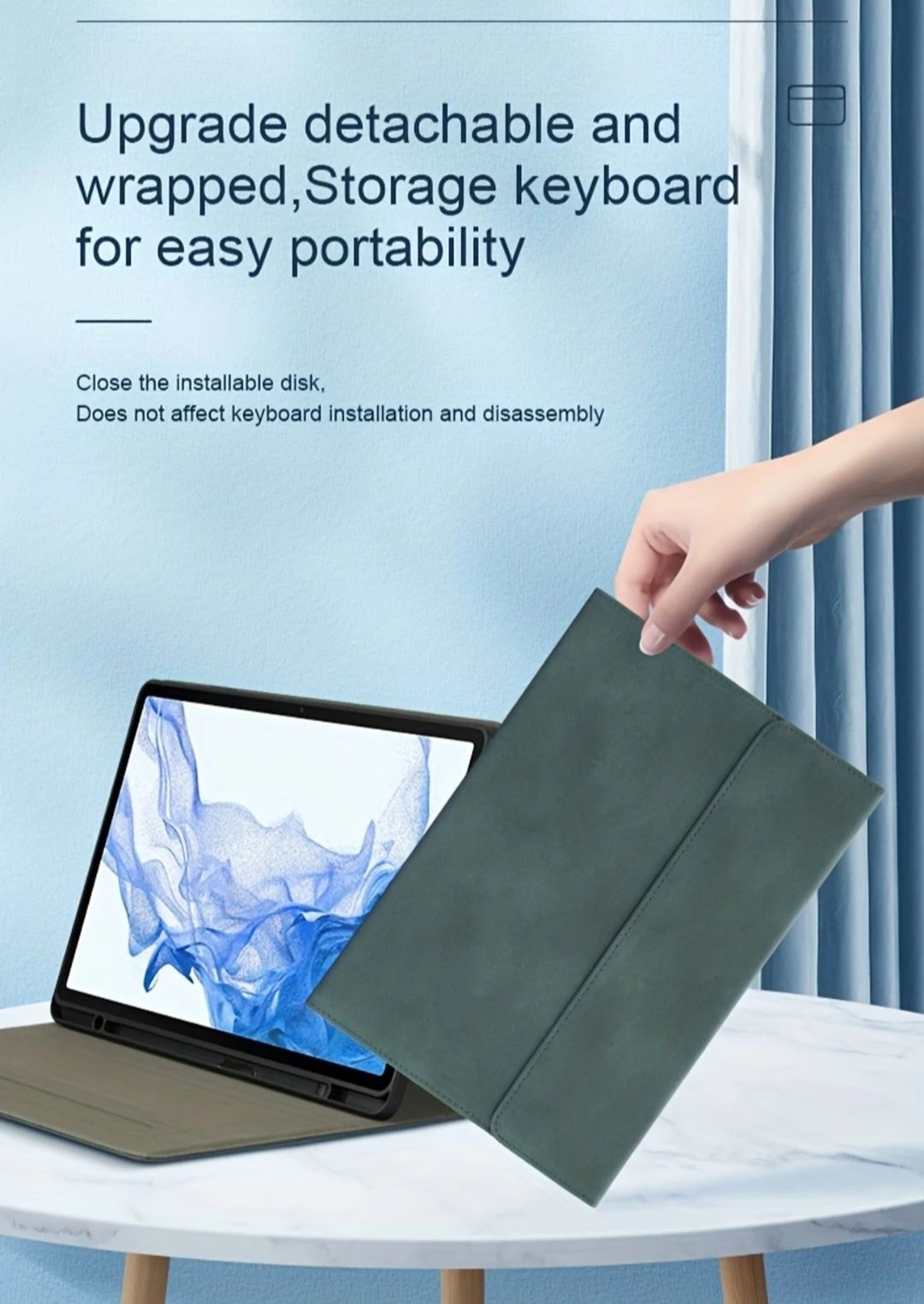 Etui na tablet Lenovo Samsung Tab S7 zielone nowe hit