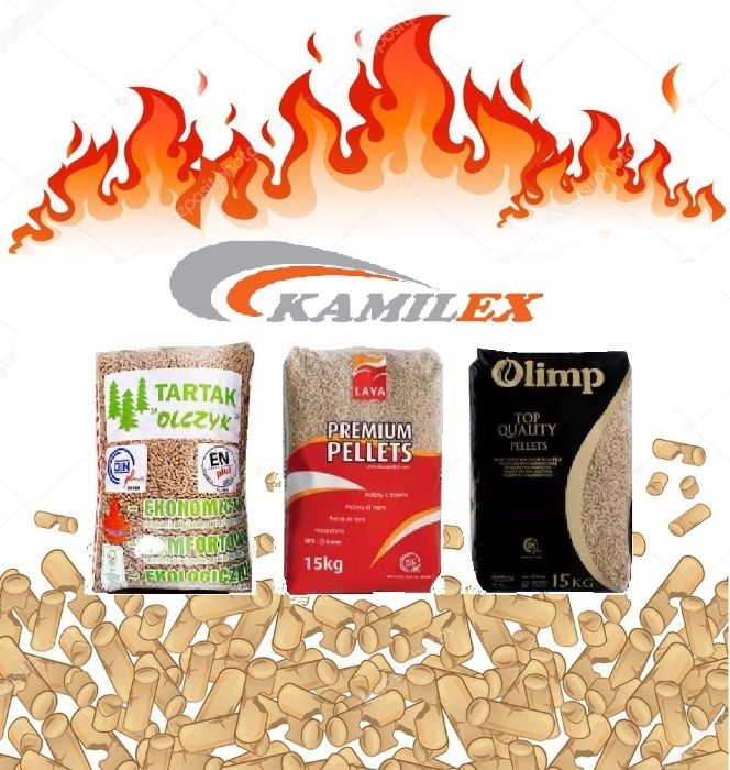 KAMILEX Pellet Olczyk Rurex Pellmax Lava Olimp Barlinek Envun