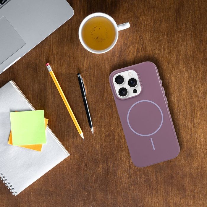 Glossy Etui iPhone 15 Plus fioletowe