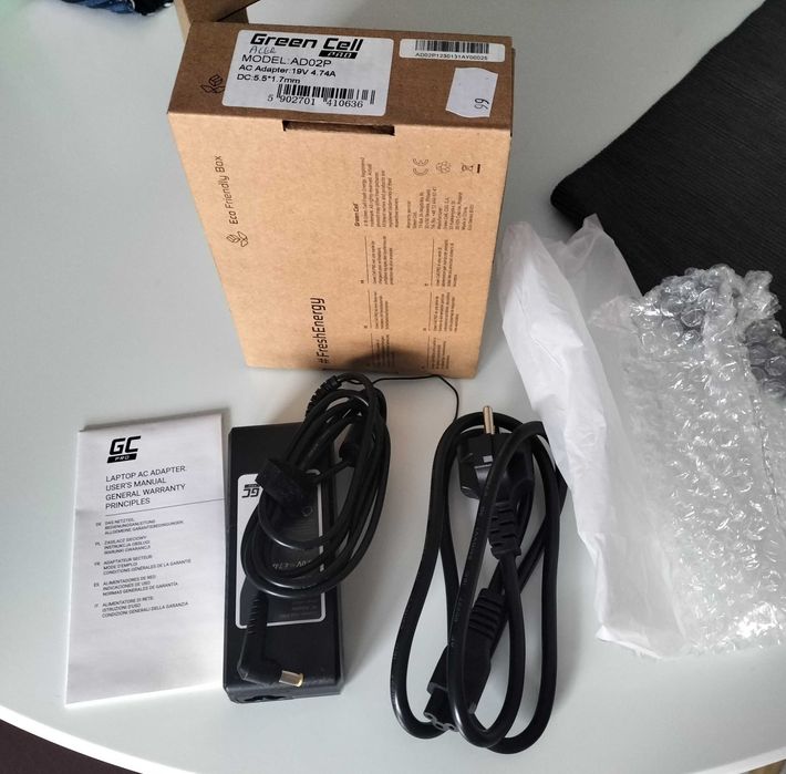 Ładowarka / adapter Asus Green Cell Pro -nowy AC19V4.74A