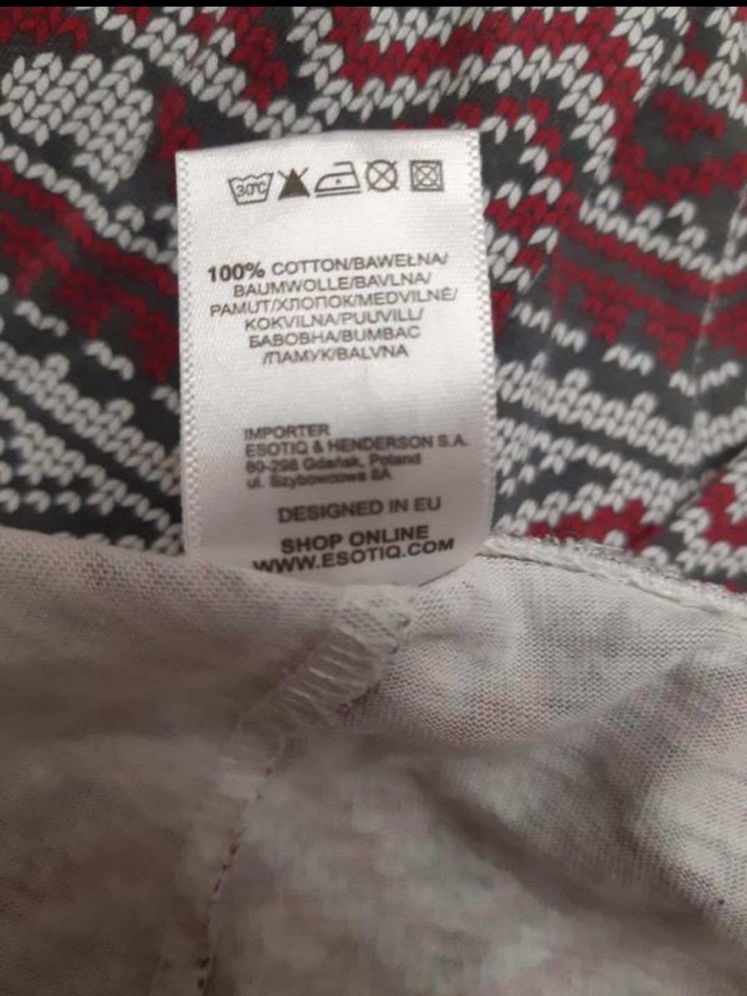 Домашні штани капрі esotiq.  100% бавовна