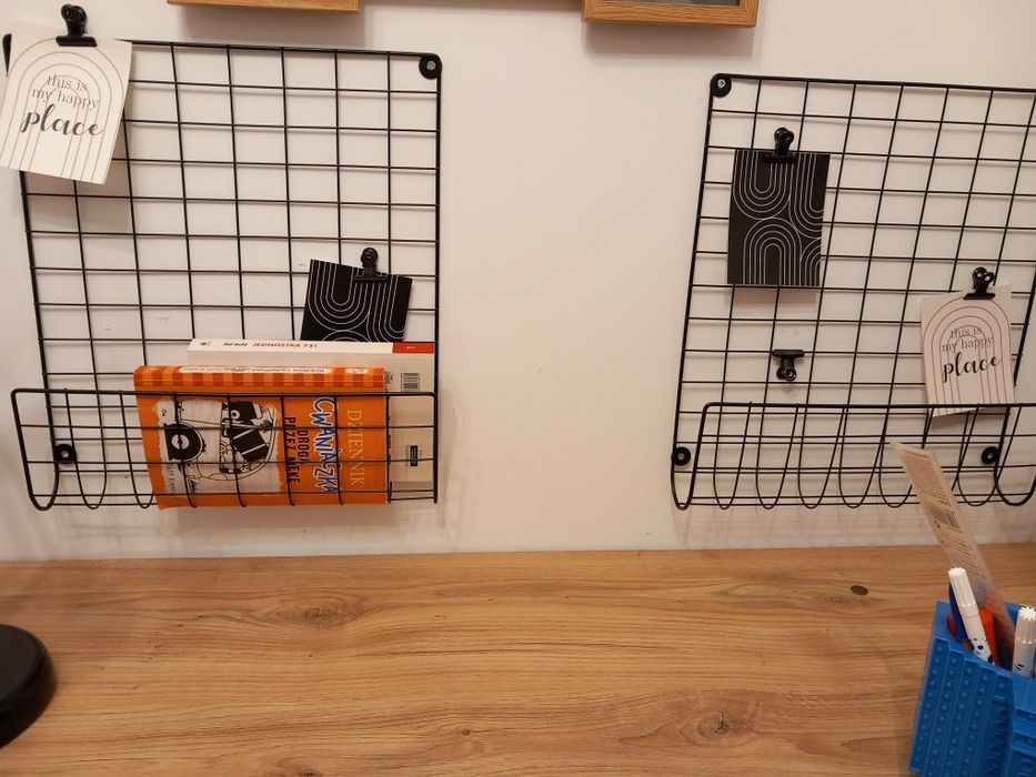 Dwie półki nad biurko Sinsay loft