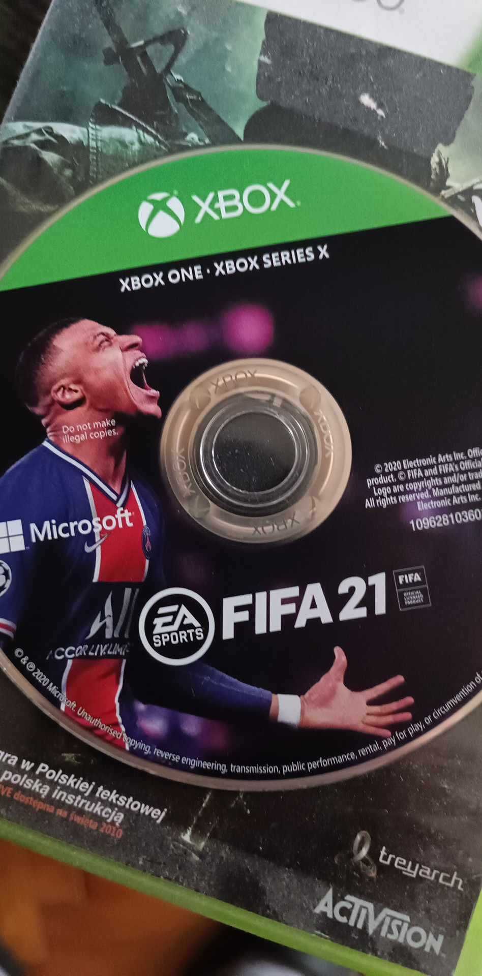 Gra Fifa 2021 na xbox one