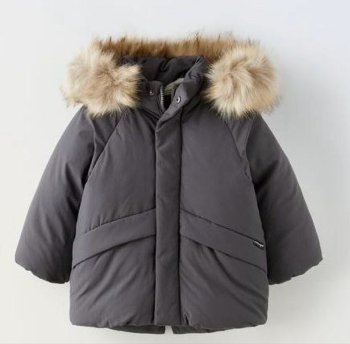 Парка куртка зимова Zara 4-5 р 110 см