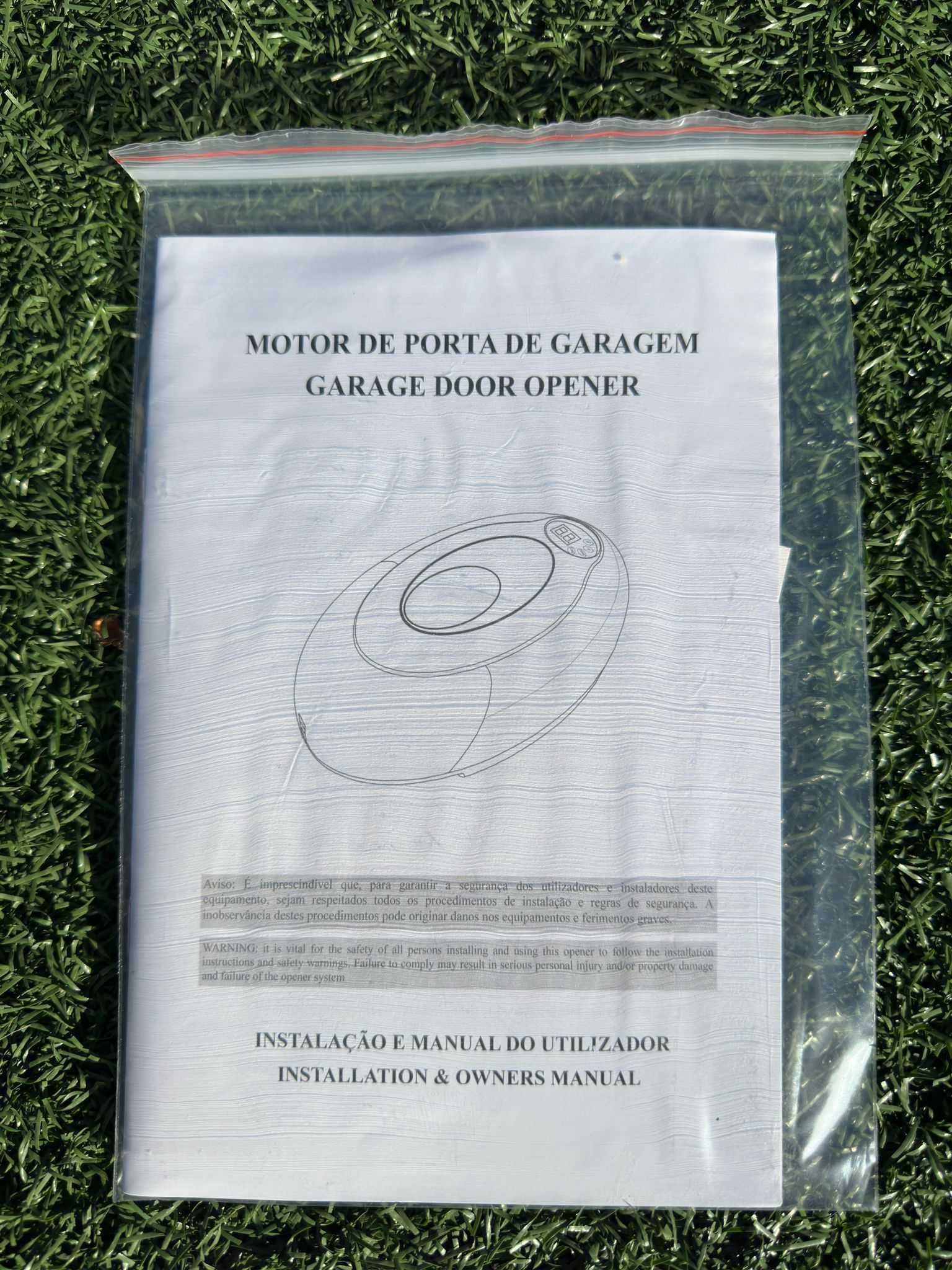 Motor teto garagem