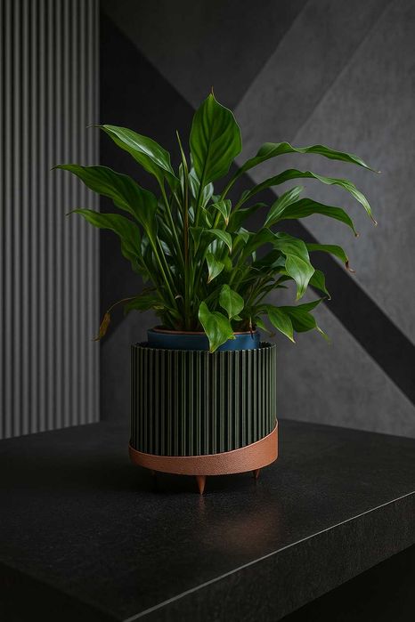 Ekskluzywna donica dekoracyjna z autorskim projektem 3D