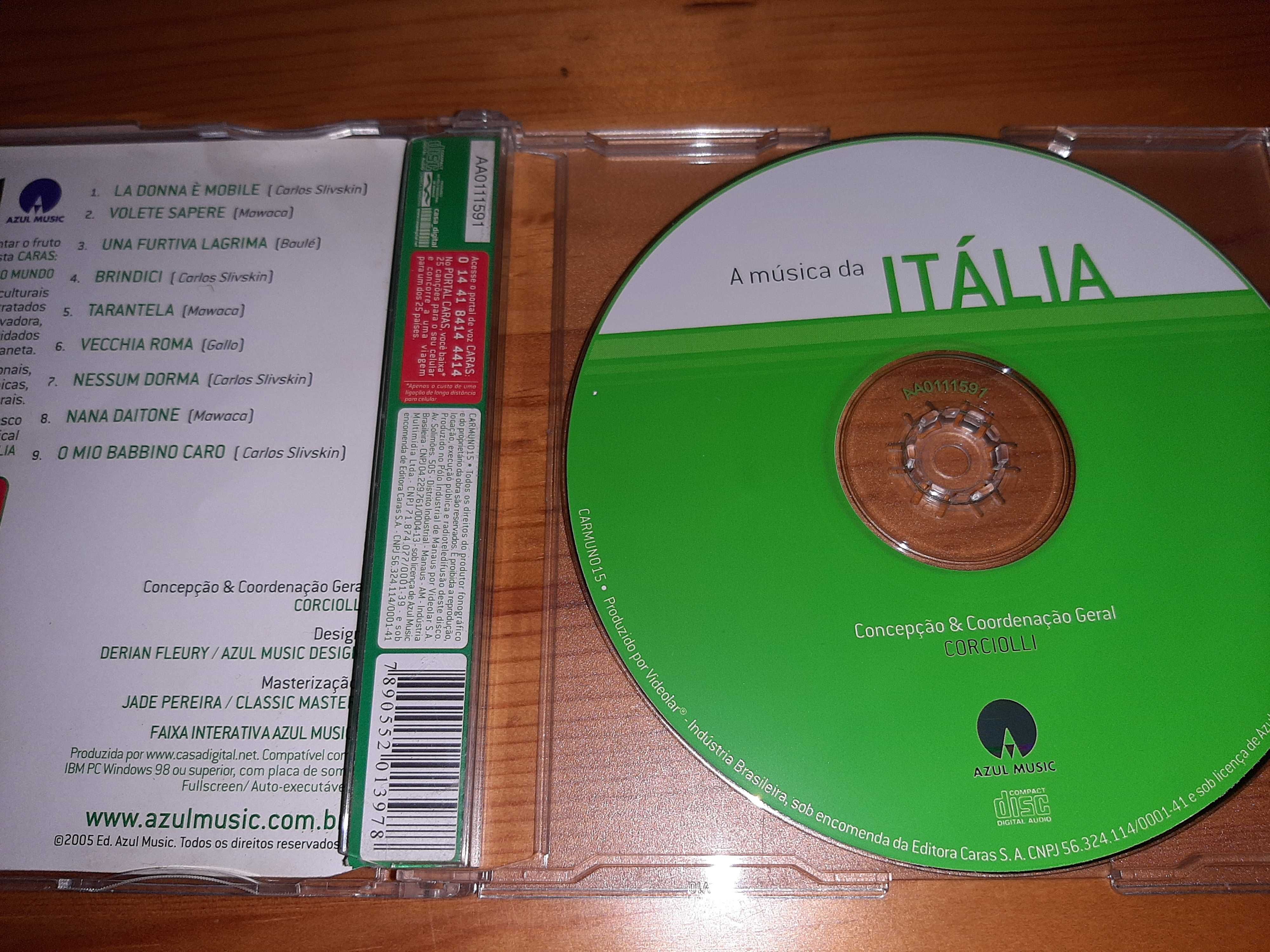 CD A Música de Itália